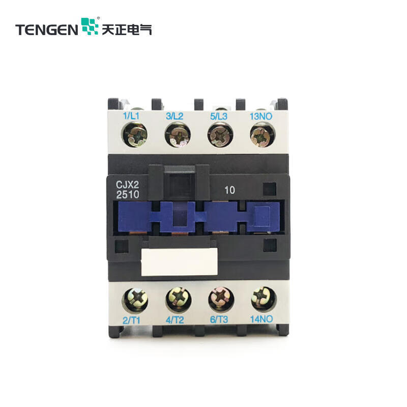 Tianzheng AC contactor rated current 25A coil voltage AC380V; CJX2-2510 380V