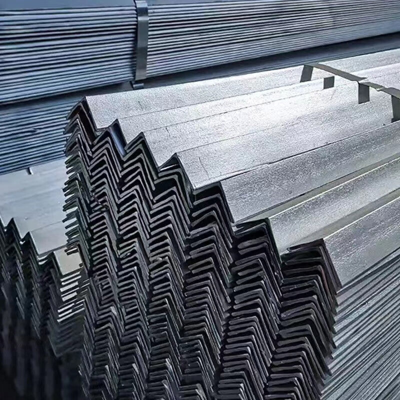 Steel Precast Products Hot-dip galvanized angle steel, rust-proof equal angle iron, curtain wall angle steel, 63*63mm, 6mm thick, price per meter.