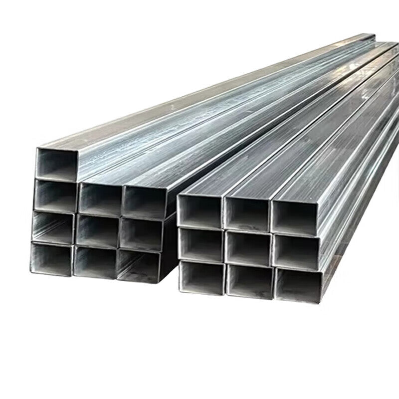 Qiaolu galvanized square tube, Q235 galvanized rectangular tube, 6m/piece, 60*100*3.0mm, price per piece.