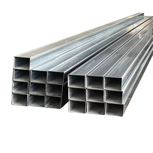 Qiaolu galvanized square tube, Q235 galvanized rectangular tube, 6m/piece, 60*100*3.0mm, price per piece.