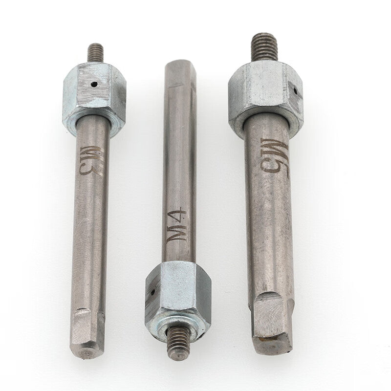 Jinglan Stainless Steel Self-Tapping Screw Insert Tool, Thread Insert Protector, Installation Wrench, Blackened Thread Insert Protector M2-M16 M8*1.25