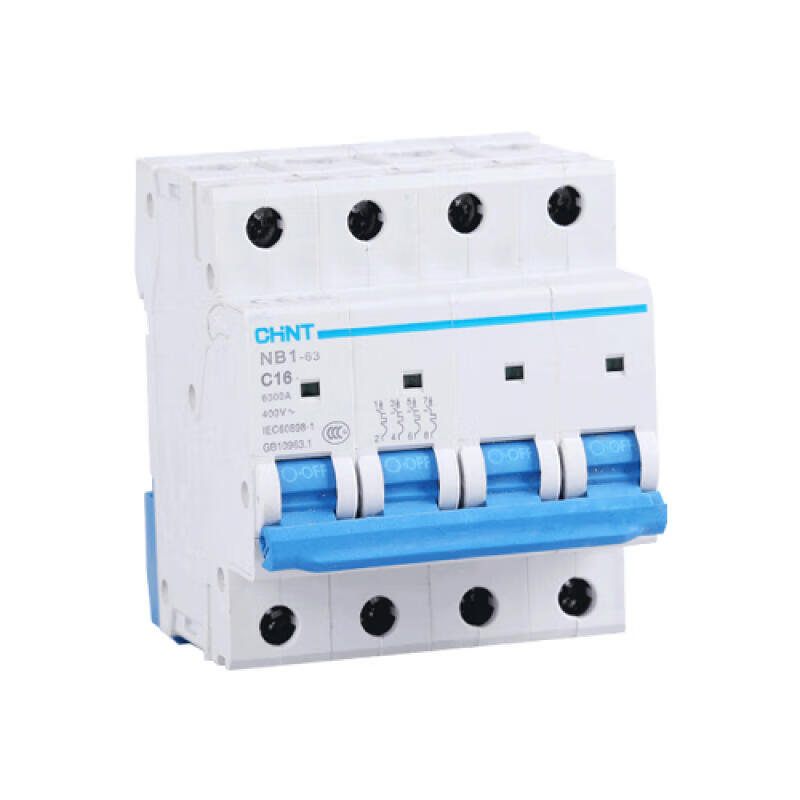 Chint NB1-63 4P C32 6kA(R) Miniature Circuit Breaker