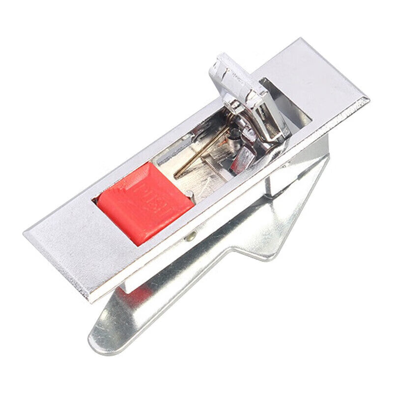 Jin Gu Lao push-button lock, power distribution cabinet door lock, filing cabinet lock, spring-loaded lock, switch cabinet MS603, red bead with key (3 pieces) KZS-1131