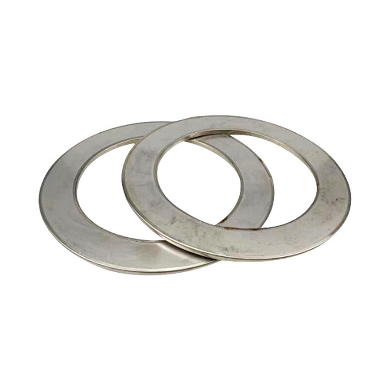 Deqi Metal Spiral Wound Gaskets, High Temperature Flange Seals, Graphite Reinforced Flange Gaskets, DN15 (Carbon Steel Basic Type, 10-pack)