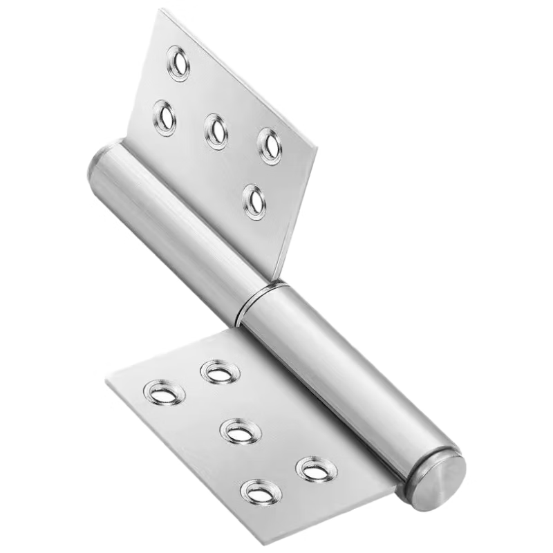 Pango Precision Stainless Steel Flag-Shaped Hinge for Fire Doors, 5 inch x 2.0mm Thick (1 piece per pack)