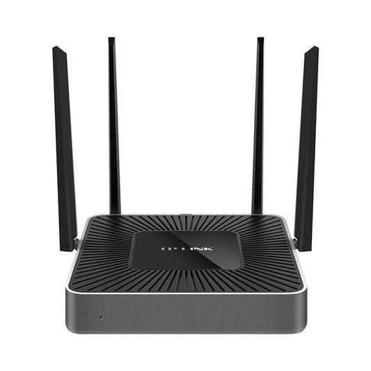TP-LINK wireless enterprise router, 2 antennas (2.4GHz) + 2 antennas (5GHz), 5 Gigabit ports: 1 USB2.0, recommended capacity: wireless (0), total (100); TL-WAR1200L