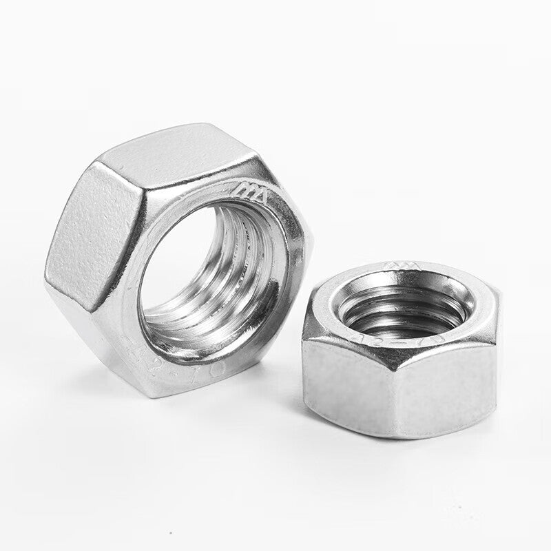 AOZHAN 304 Stainless Steel Hex Nuts M4-0.7 GB6170-2000 [1 box/5000 pieces]
