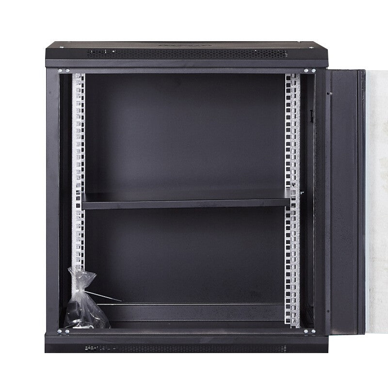 Z1 6512 12U Vertical Horizontal Wall-Mounted Network Cabinet
