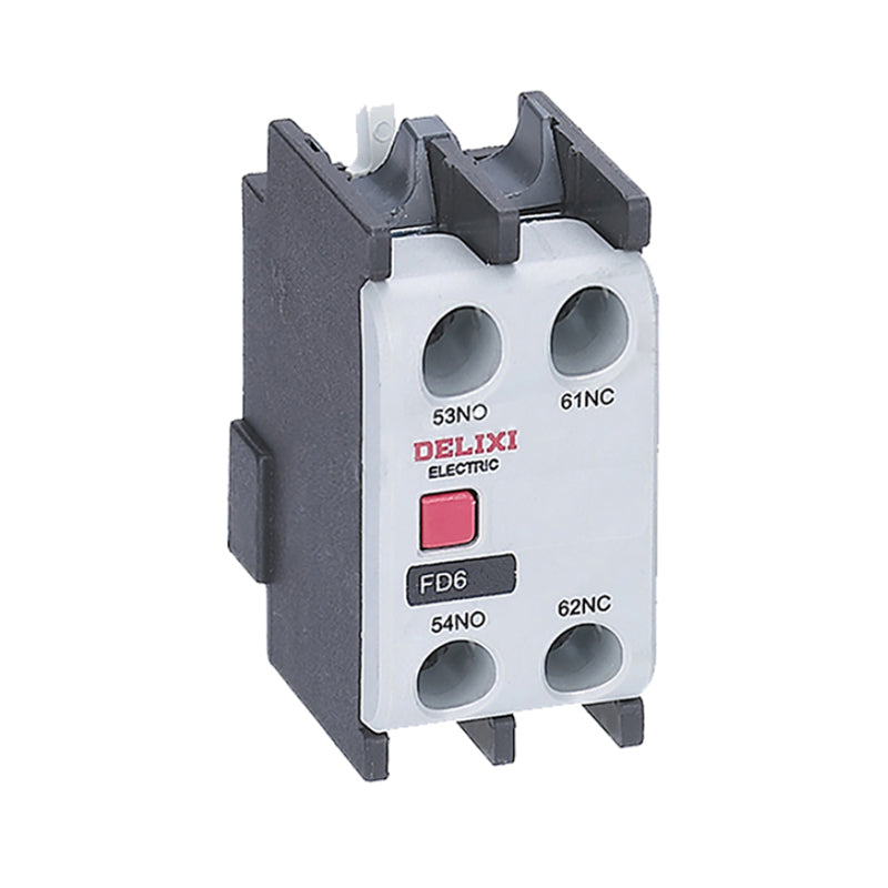 DELIXI ELECTRIC AC contactor top auxiliary contact FD6-02 RoHS/piece