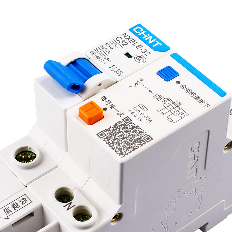 Chint residual current operated circuit breaker; NXBLE-32 1P+N C20 30mA 6kA