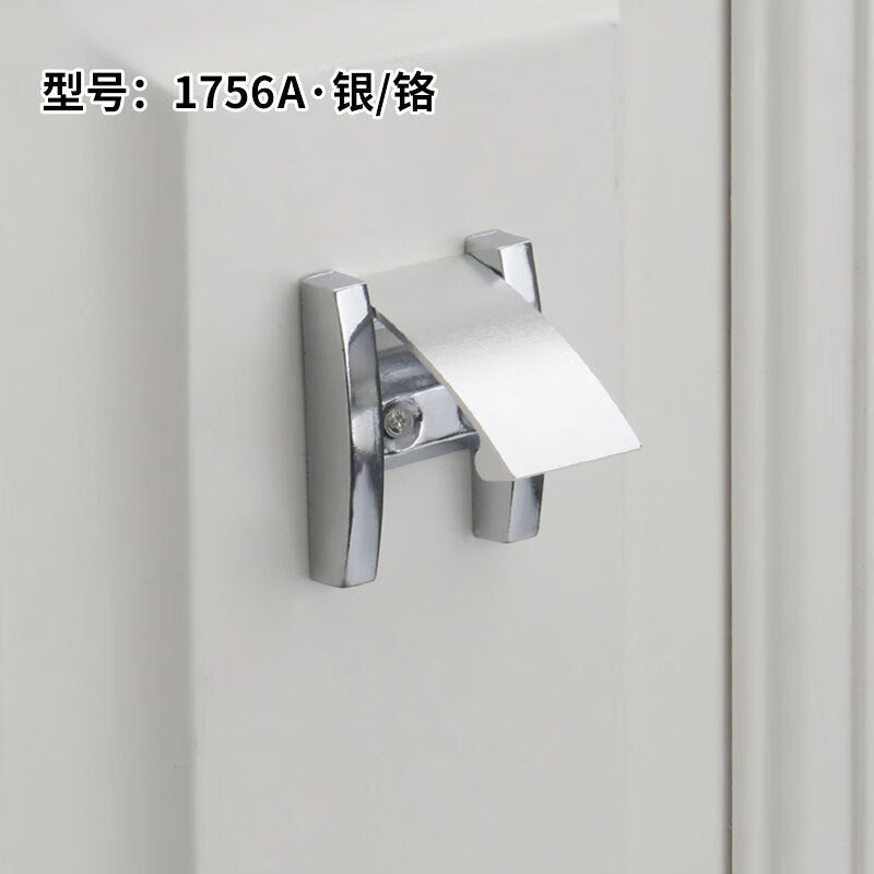 Shanhe Crafts' exposed and concealed flip-top silver drawer handles, modern flip-top handles, concealed buckle handles, furniture hardware accessories, handles, nickel brushed 1753A - small.