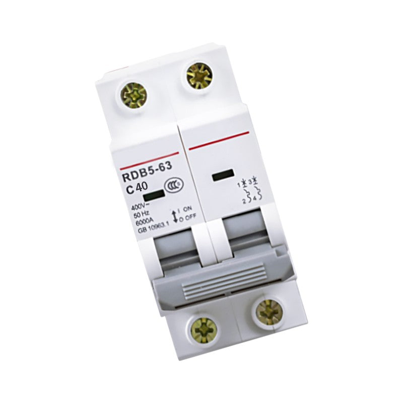People's Electrical Appliances People's Electrical Appliances small circuit breaker RDB5-63 C40 2P 1