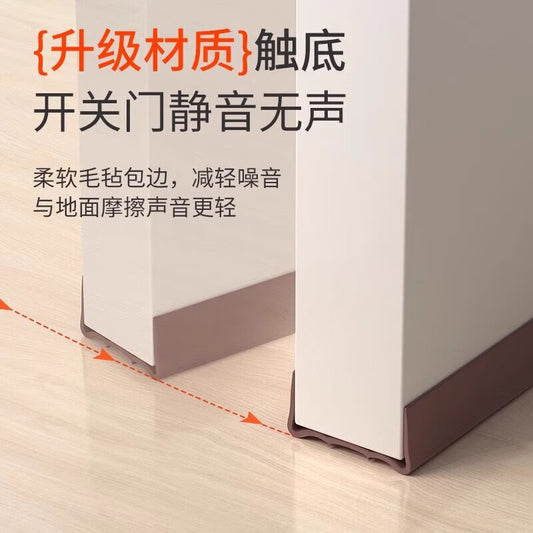 TIMMS door seam sealing strip, soundproof door bottom baffle, windproof bedroom door sound-absorbing cotton, door low frame gap filling strip