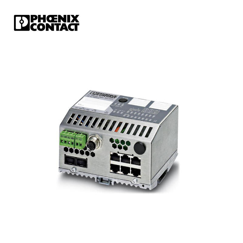 Phoenix Ethernet compact smart managed switch; FL SWITCH SMCS 6GT/2SFP