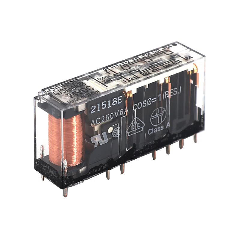 Omron relay with forced guided contacts; G7SA-4A2B DC24 BY OMZ/C