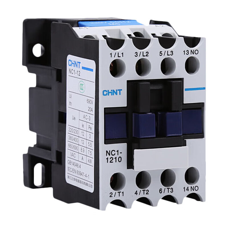 Chint AC contactor 3P AC 12A 380VAC NC1-1210 380V