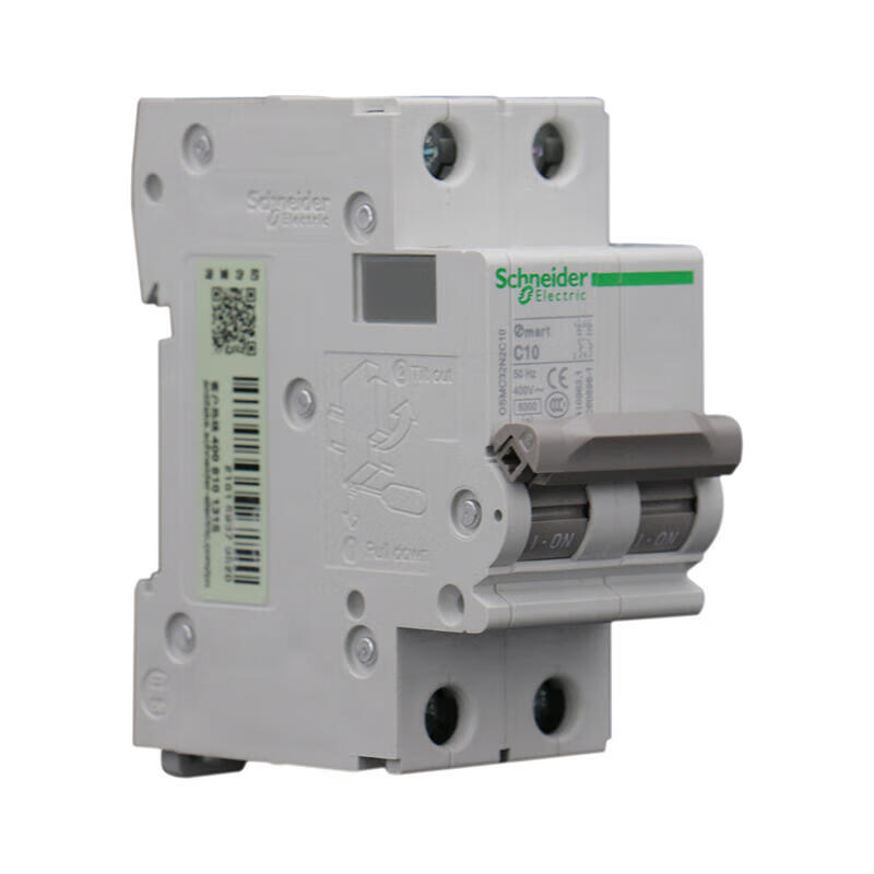 Schneider Electric miniature circuit breaker; Osmart K MCB 6kA 230V 2P C 10A