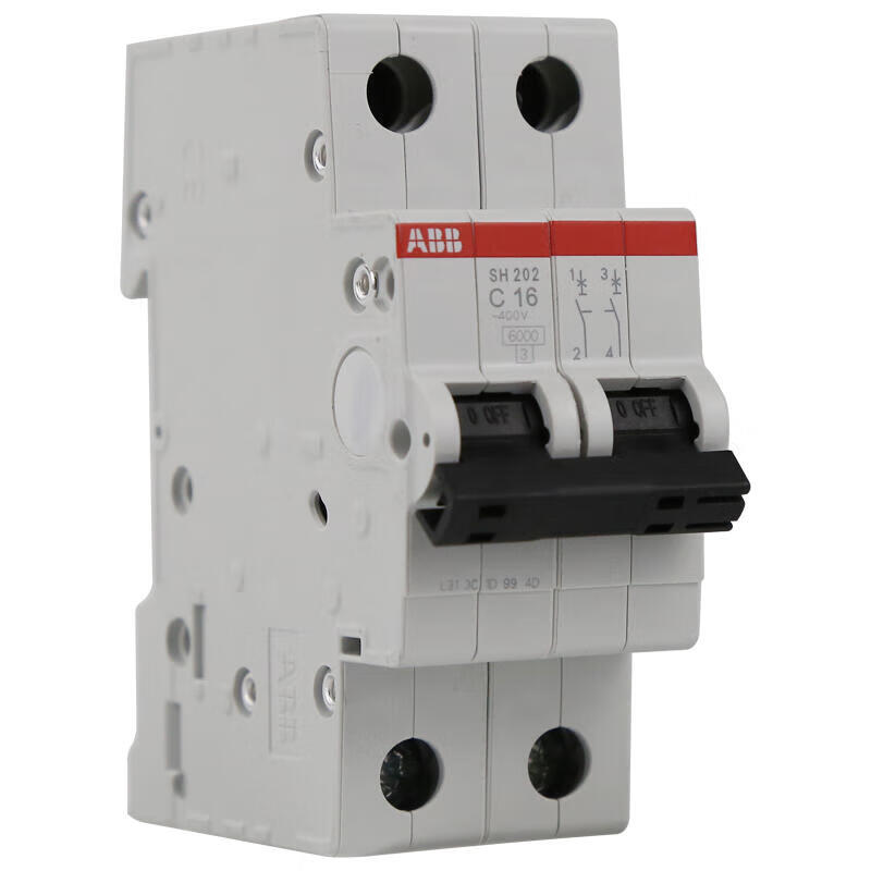 ABB SH200 series miniature circuit breakers; SH202-C16