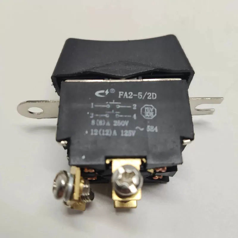 2pc FA2-5/2D replace ZLB KR28 Switch 3 Positions 4 Pins Double Side Momentary [2]