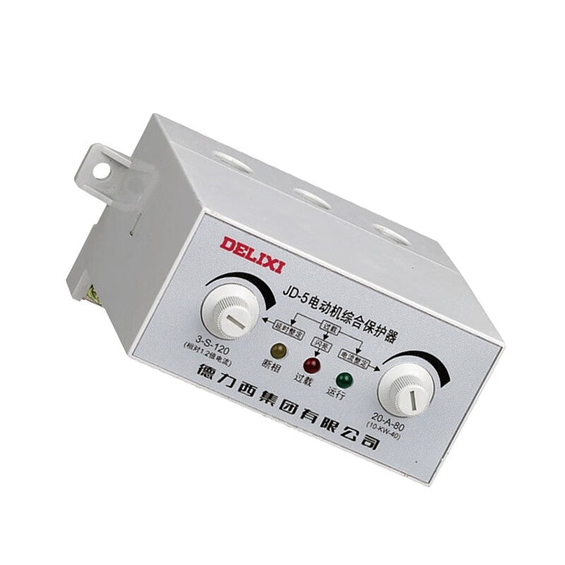 Delixi JD-5A Electric Motor Protector AC220V 20-100A