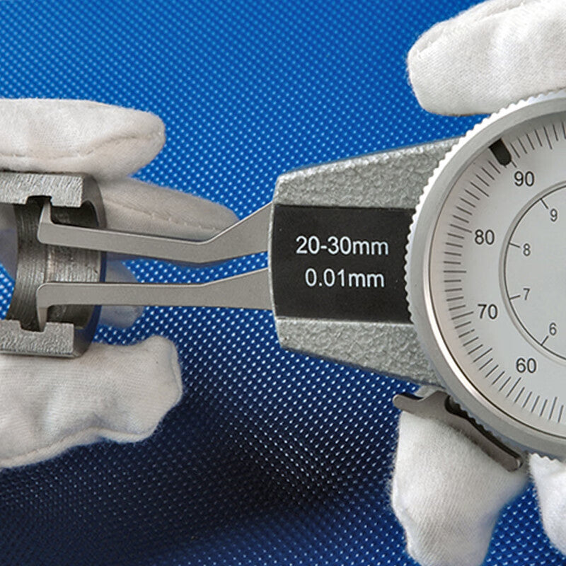 Northwest Qinghai Qingda internal caliper gauge, internal caliper, internal groove diameter measurement graduation value 0.01mm 510-11-000/range 5-15mm