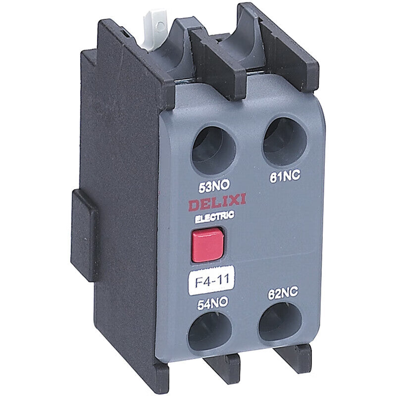 Delixi Electric AC contactor accessory top auxiliary contact; F4-31