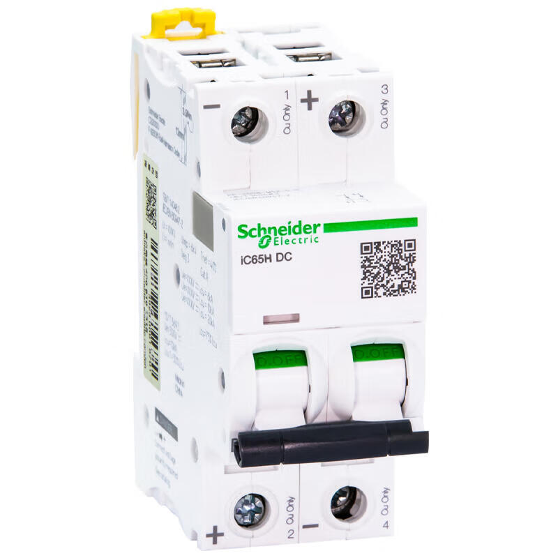 Schneider Electric Acti9 iC65H DC 2P C 16A Mini Circuit Breaker