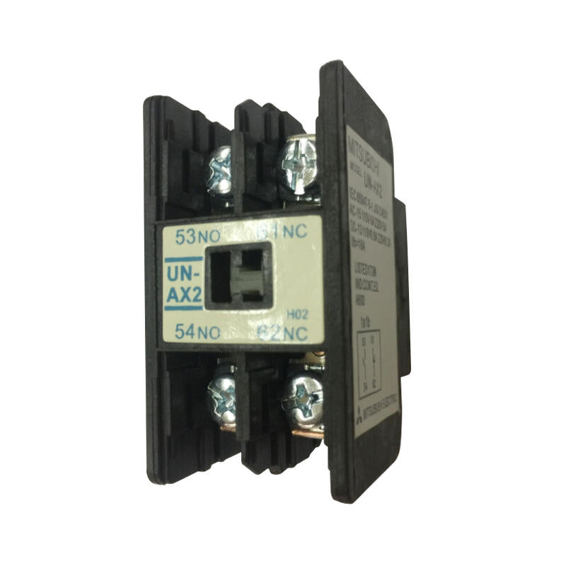 Mitsubishi Electric relay accessories, auxiliary switch; UN-AX2 1A1B