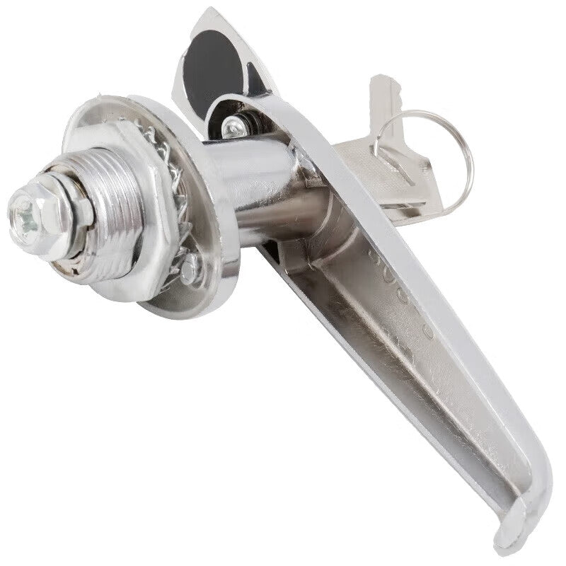 Deyu Industrial Products - Electrical Cabinet Door Handle Locks, Distribution Box/Distribution Cabinet Outdoor Door Locks, Zinc Alloy Cabinet Door Locks, Short Style 308-3