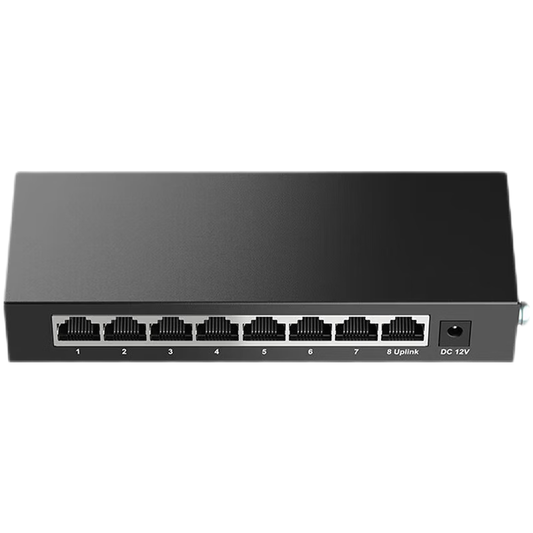 H3C S1208V 8-port Gigabit iron shell unmanaged switch plug and play enterprise-level switch network cable splitter