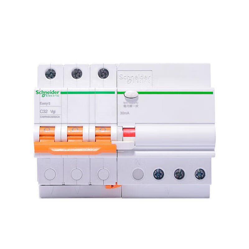 Schneider Electric EA9R Circuit Breaker 3P C32A 30mA A Class