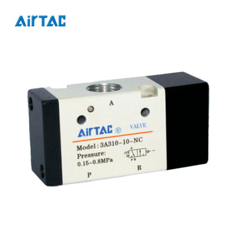 AirTAC three-port two-position double air-operated valve; 3A32010