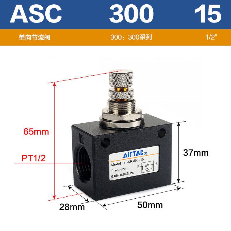 AirTAC Pipeline Check Valve; ASC30015
