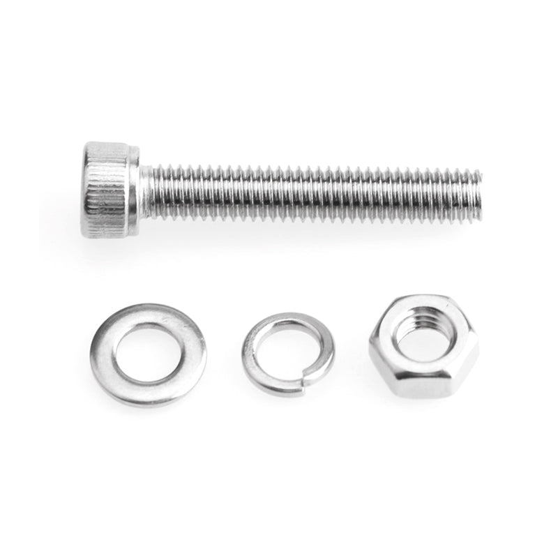 Bairuite 304 Stainless Steel Socket Head Bolt Set, M6*30 [5 Sets]