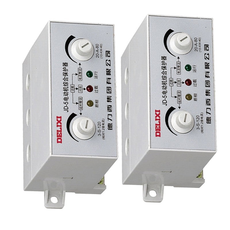 Delixi JD-5 Electric Motor Protector AC380V 0.5-5A