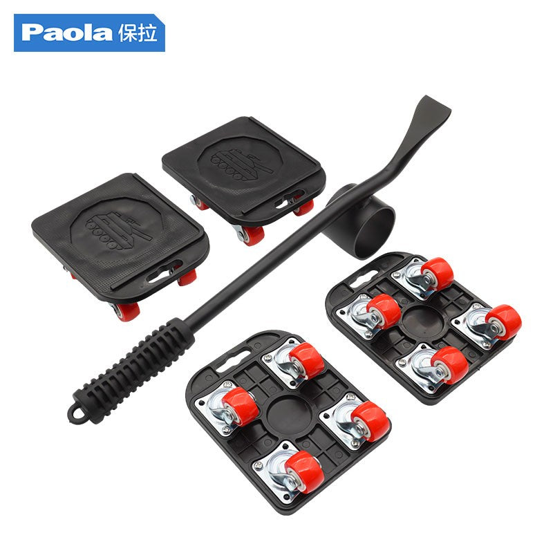 Paola Moving Tool, Heavy Item Moving, Refrigerator and Washing Machine Moving, Bed Moving with Effortless Casters 9653