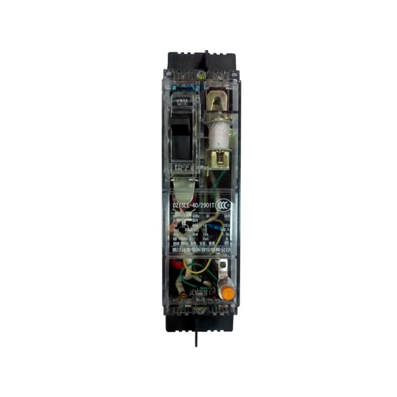 Chint DZ15LE-100/2901 2P 100A Circuit Breaker Transparent
