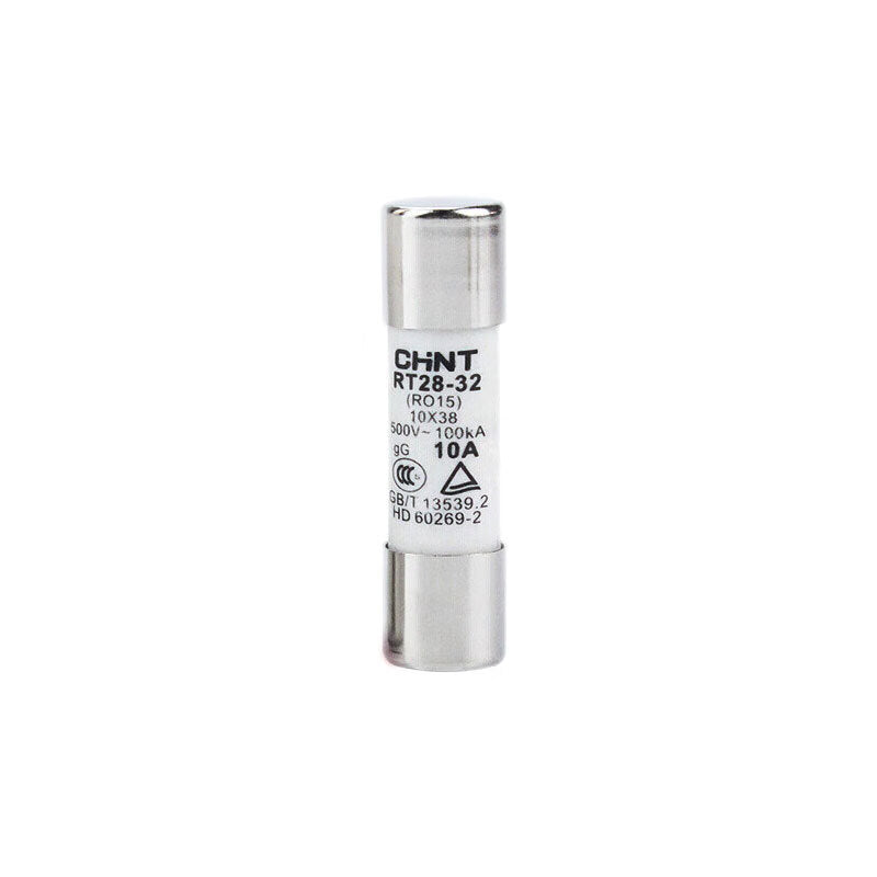 Chint (CHNT) RT28-32 (RO15) 10A round tube cap fuse 20 pieces