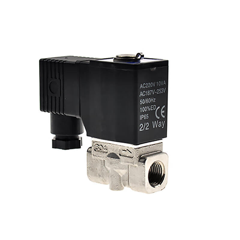 AirTAC Direct-acting fluid control valve, normally open, DIN socket type 2KSH03008A