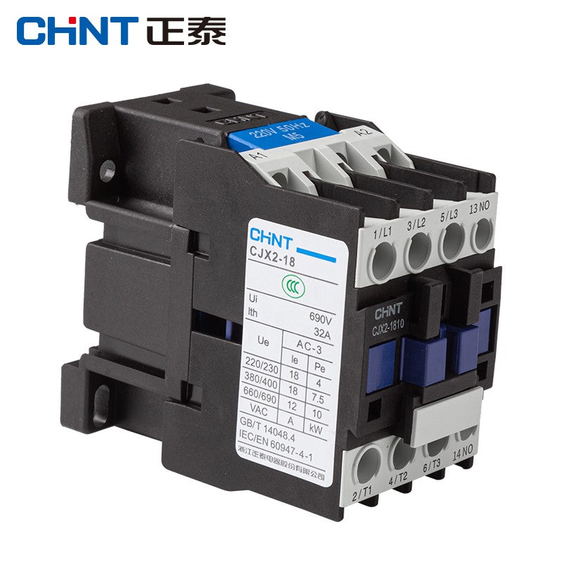 Chint (CHNT) CJX2-1810-110V AC contactor 18A contact relay