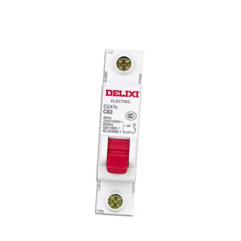Delixi air switch small circuit breaker DZ47s C type 1P 40A; DZ47SN1C40