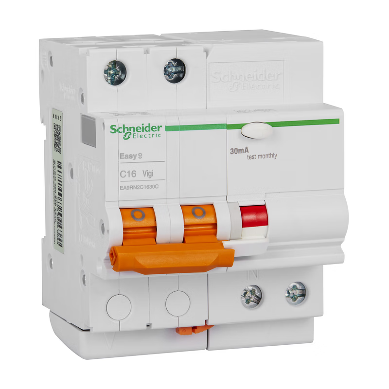 Schneider Electric EA9R 2P Circuit Breaker C16A/30mA Class A
