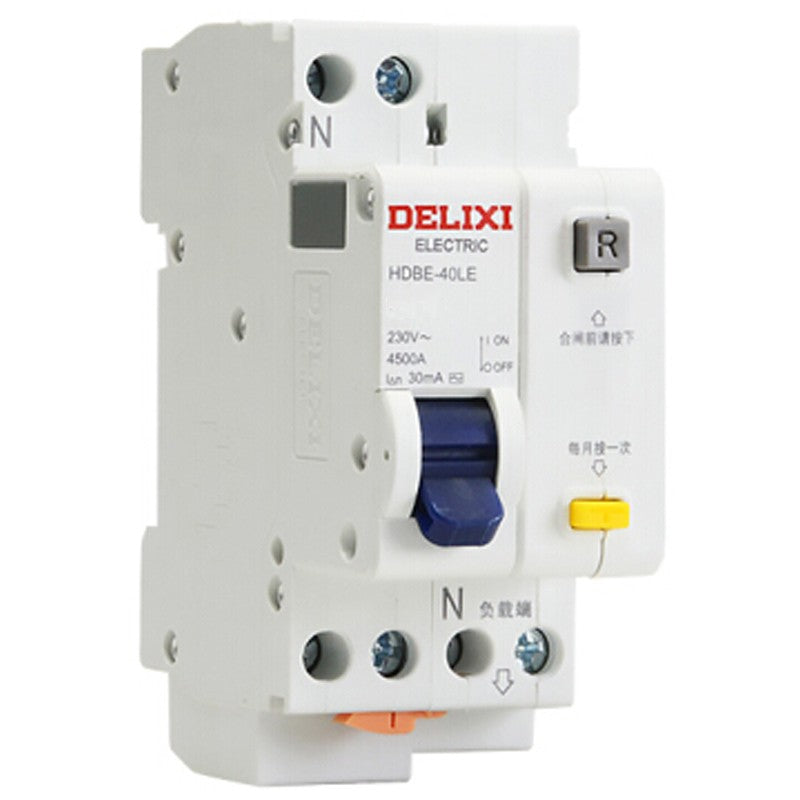 DELIXI ELECTRIC Circuit Breaker HDBE-40LE 1P+NC 20A