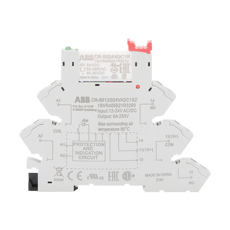 ABB ultra-thin relay (relay + base); CR-S024VADC1CRS