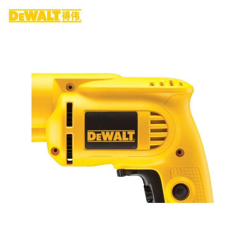 DEWALT 10mm 550W adjustable speed forward and reverse electric drill; DWD014-A9