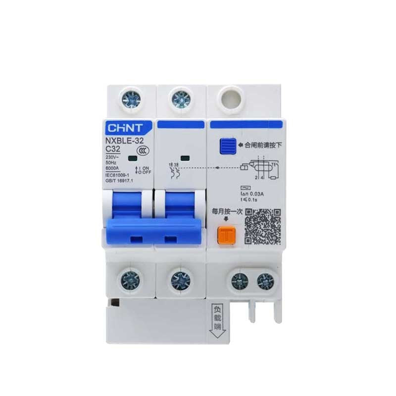 Chint NXBLE 16A 2P Air Switch with Leakage Protection