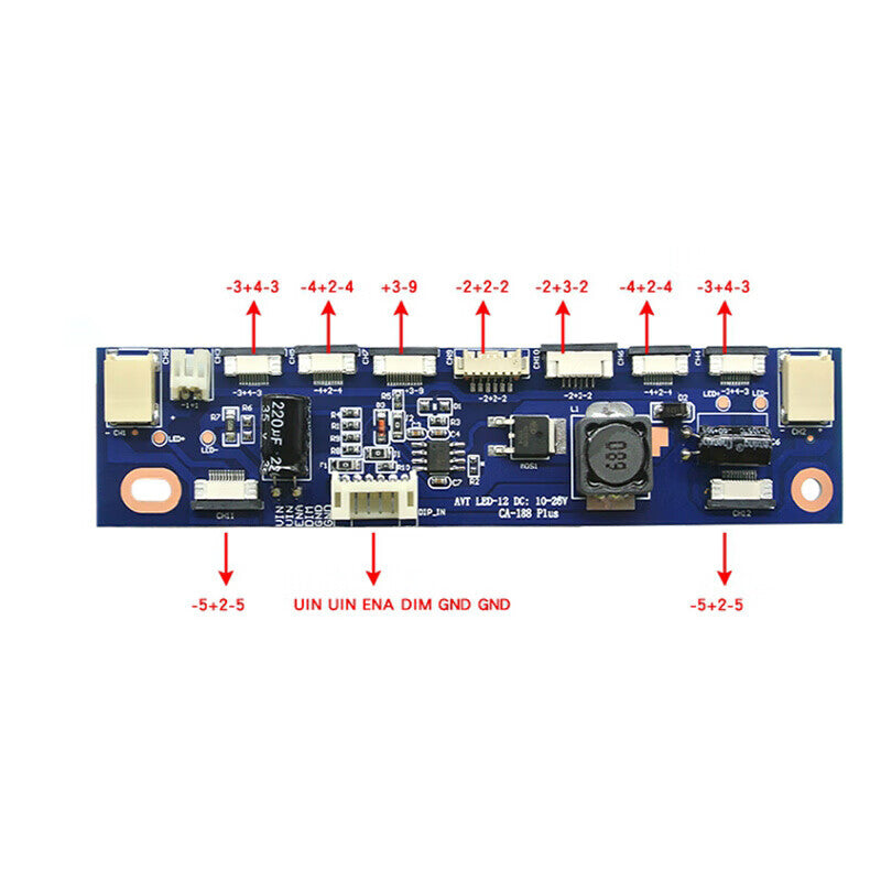 Ouhuayuan LED Boost Strip CA-188 Constant Current Board Module Universal 15-27 inch LED LCD TV Multi-interface Constant Current Board