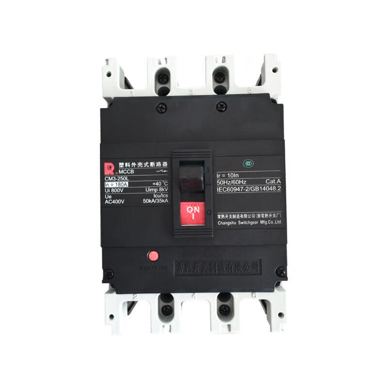 Changshu 3P 160A Molded Case Circuit Breaker with 50kA Capacity