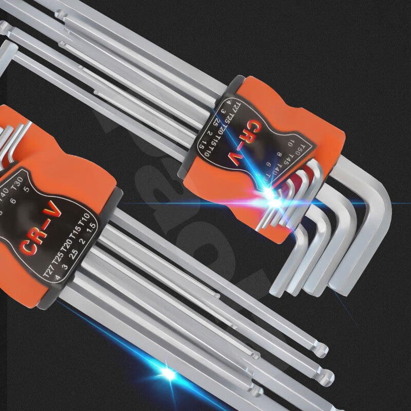 Paola Hexagon 9-Piece Wrench Set Matte, Short Version