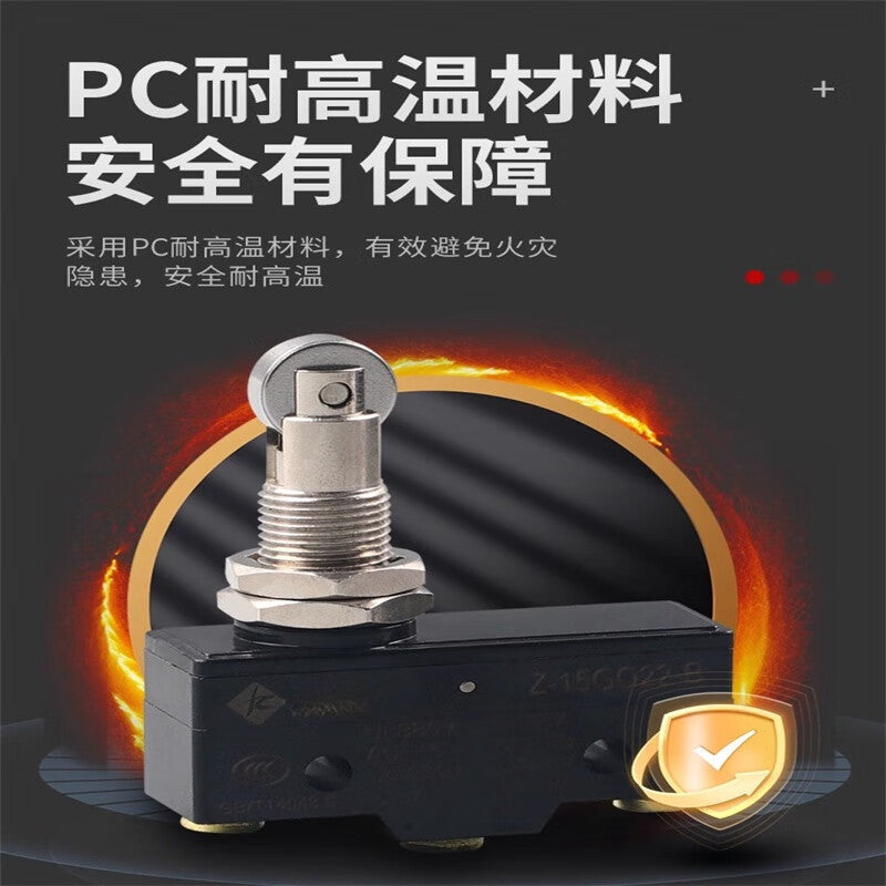 Kailan Intelligent Manufacturing Limit Switch, Travel Switch, Micro Switch, Silver Contact, 90% Silver Content (High Quality) Z-15HW78-B/3 pieces
